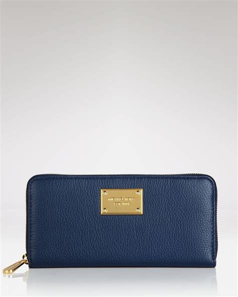 michael kors blue striped wallet|macy's Michael Kors wallets.